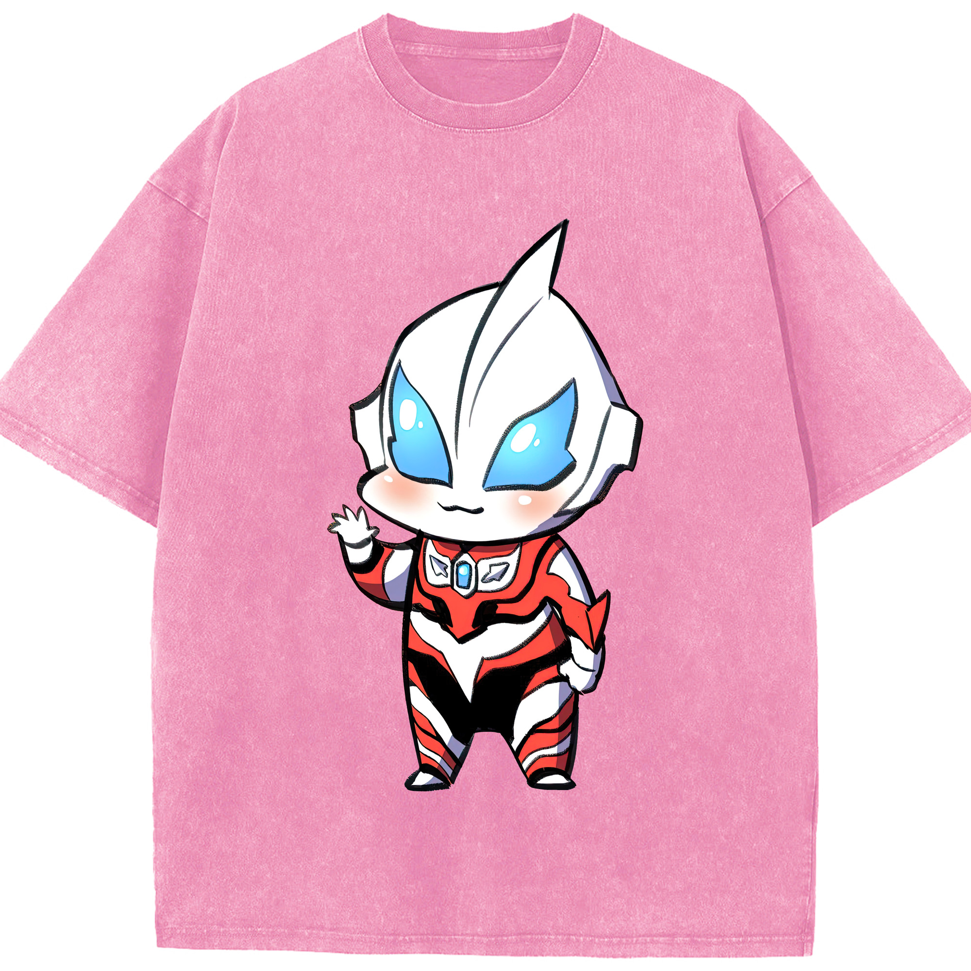 （画像用） ウルトラマン Ultraman 綿100% ヴィンテージ風 半袖Tシャツ（フロントプリント）